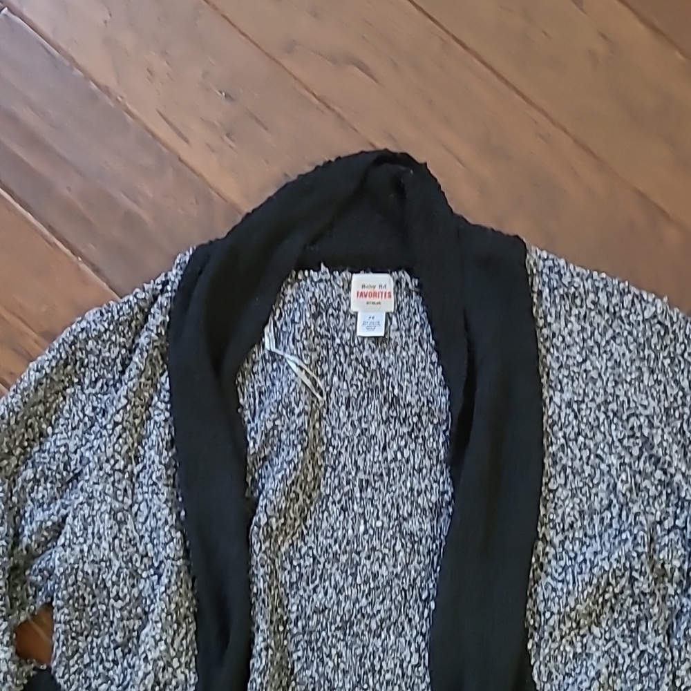 Ruby Rd open drape front sweater/wrap size 2X - Picture 2 of 5